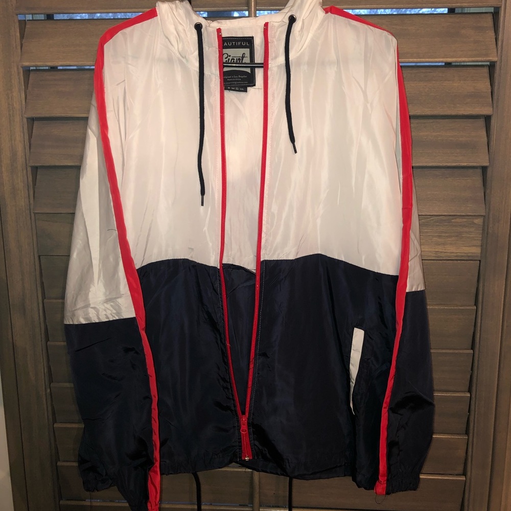 Beautiful Giant Windbreaker/Rain Jacket